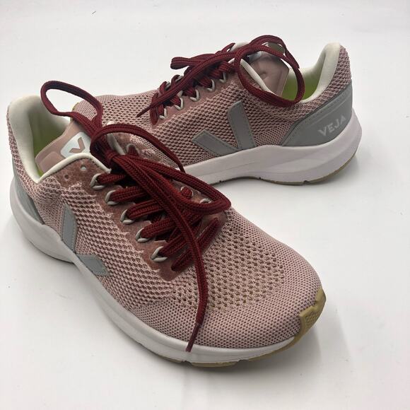 Veja Women's Vegan Marlin Knit Sneakers Lace Up Pink Size US 6 - Picture 9 of 10